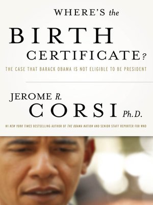 cover image of Where's the Birth Certificate?